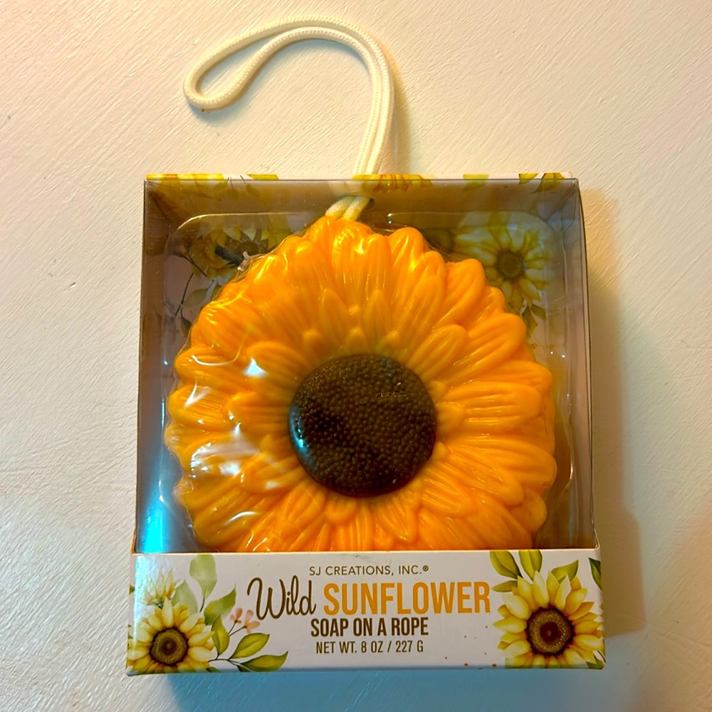 Wild Sunflower “Soap on a Rope” 🌻